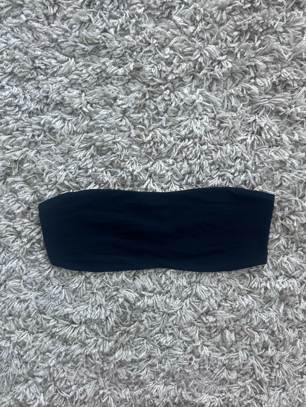 Classic Black Strapless Bandeau Bra - Smooth Seamless Fit